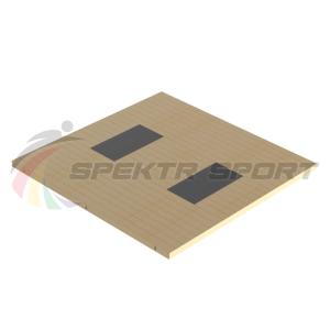 Купить Помост тяжелоатлетический 3х3х0,1м, рез. амортизаторы 1х0,5х0,04м в Выборге 