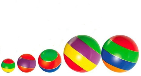 Купить Мячи резиновые (комплект из 5 мячей различного диаметра) в Выборге 
