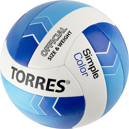 Купить Мяч волейбольный Torres Simple Color любительский р.5 в Выборге 